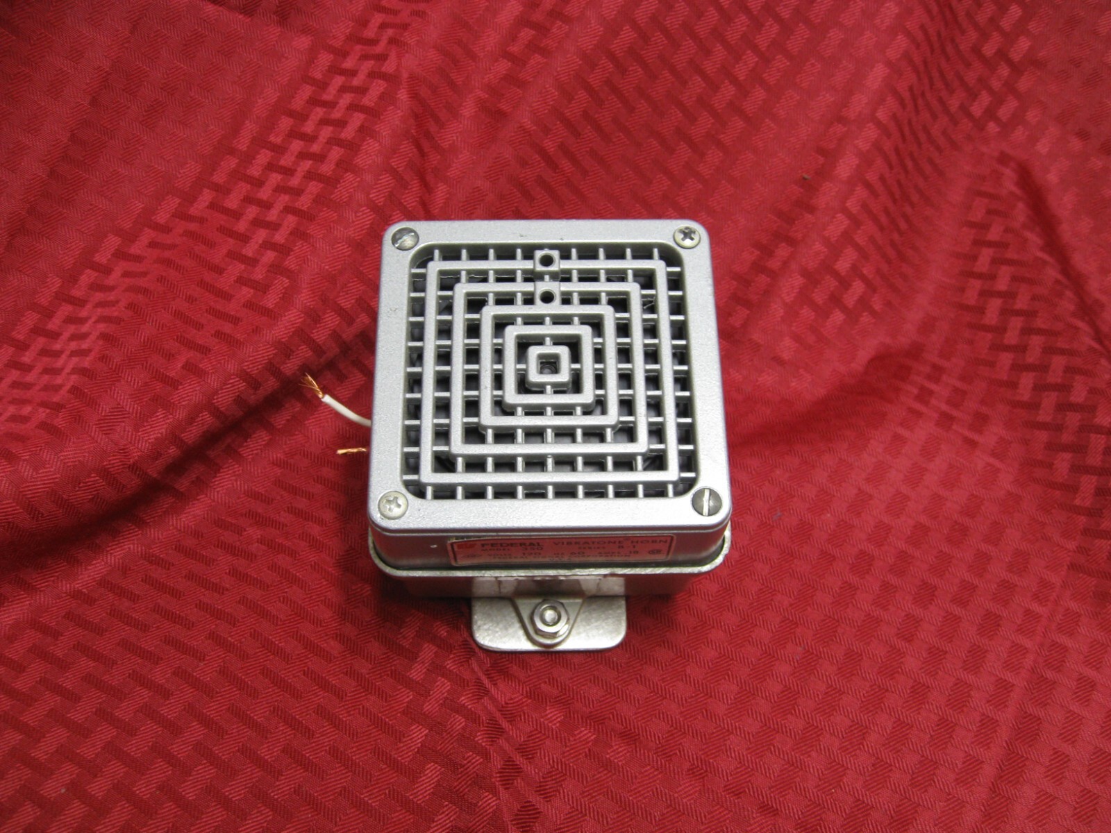 Federal Vibratone Horn Model 350 Series B-1 120v 60hz