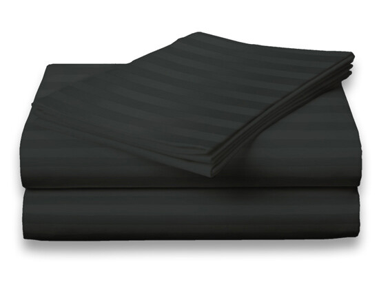 Luxurious 400 Thread Count Dobby Stripe Sheet Set 100% Cotton 9 Colors 4 Sizes