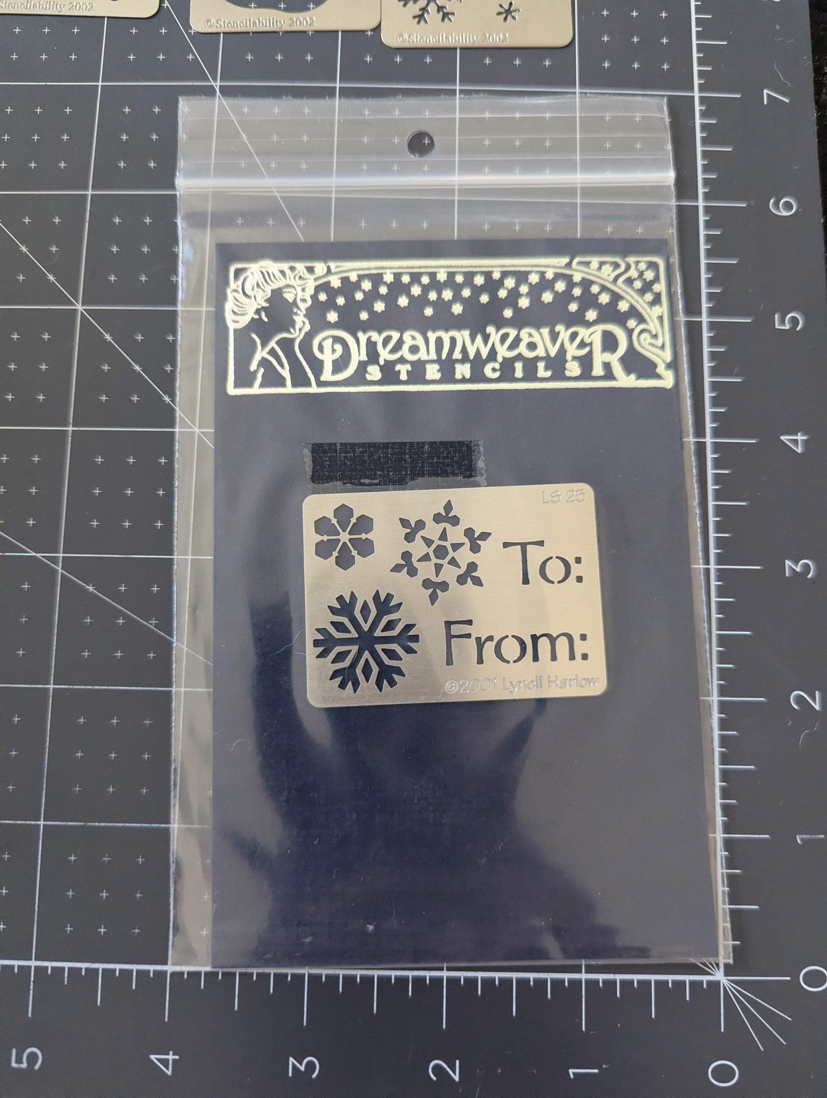 Stencilability & Dreamweaver Holiday Embossing Stencils Bundle