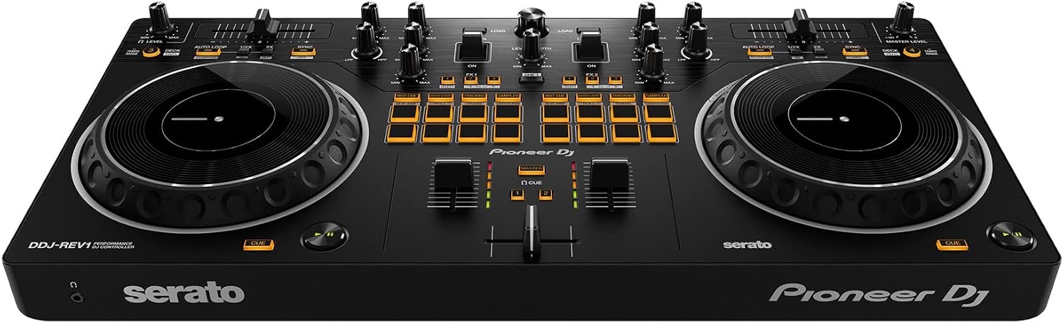 Pioneer DJ DDJ-REV1 2-Deck Serato DJ Controller Black