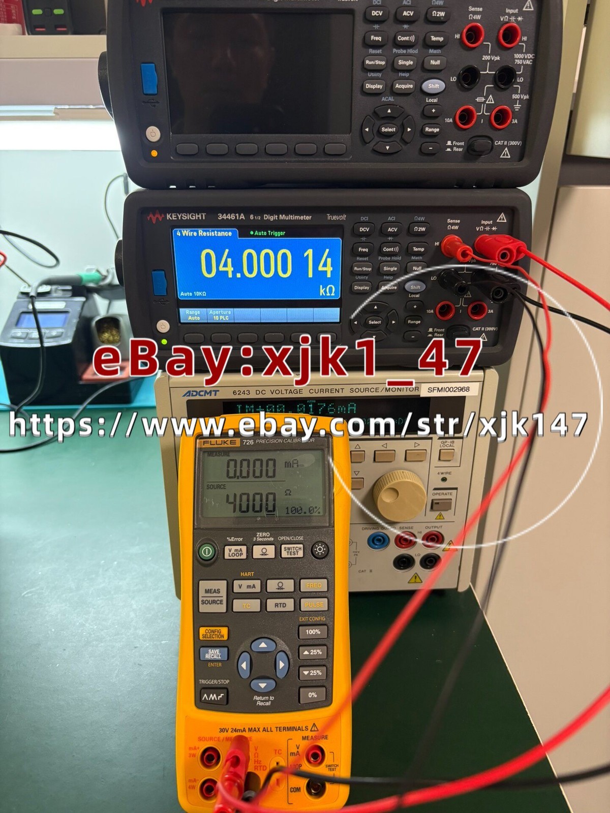Fluke 726 Precision Multifunction Process Calibrator host without others