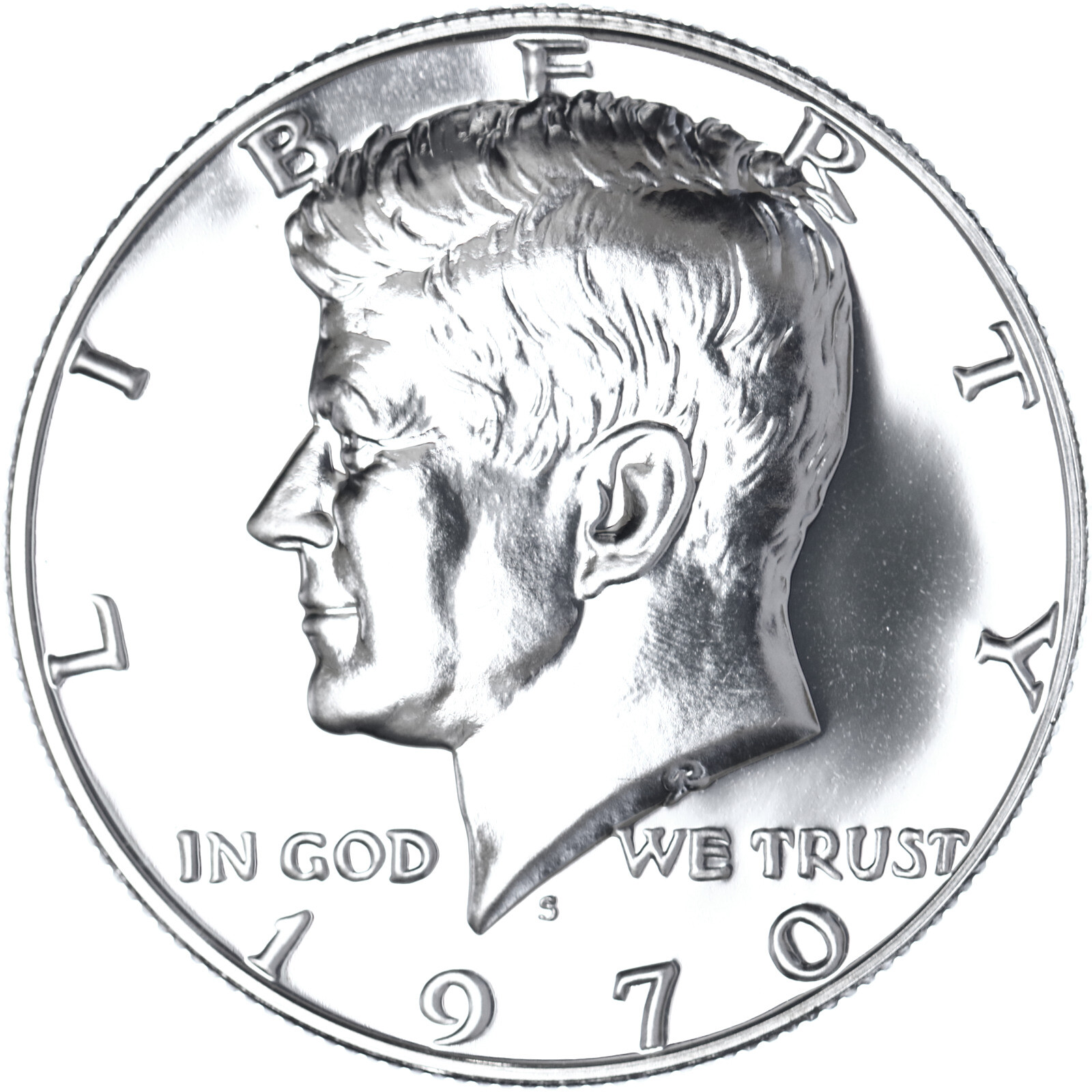 1970 S Kennedy Half Dollar Gem Proof 40% Silver