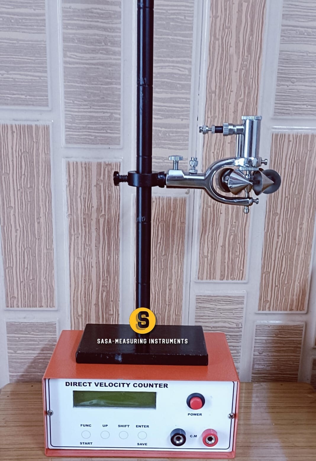 Pigmy type water current meter for measure the water velocity in channel & flume
