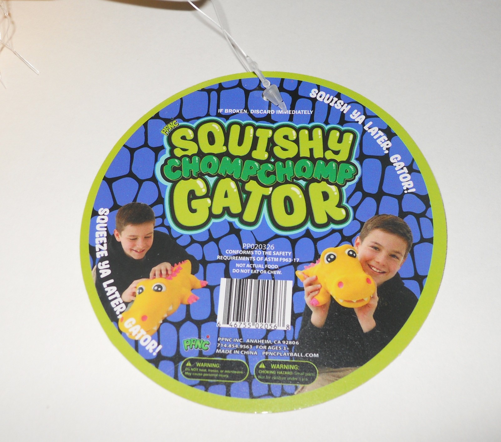 🔥🚨Brand New Viral Five Below Yellow Squishy Chomp Chomp Gator