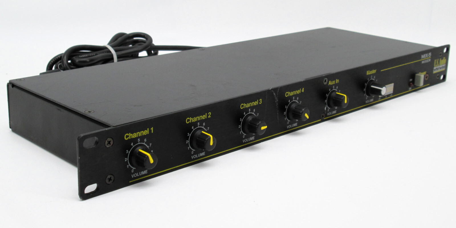 U.S. Audio Whirlwind MIX-5 4-Channel Line / Microphone Studio Mixer #424