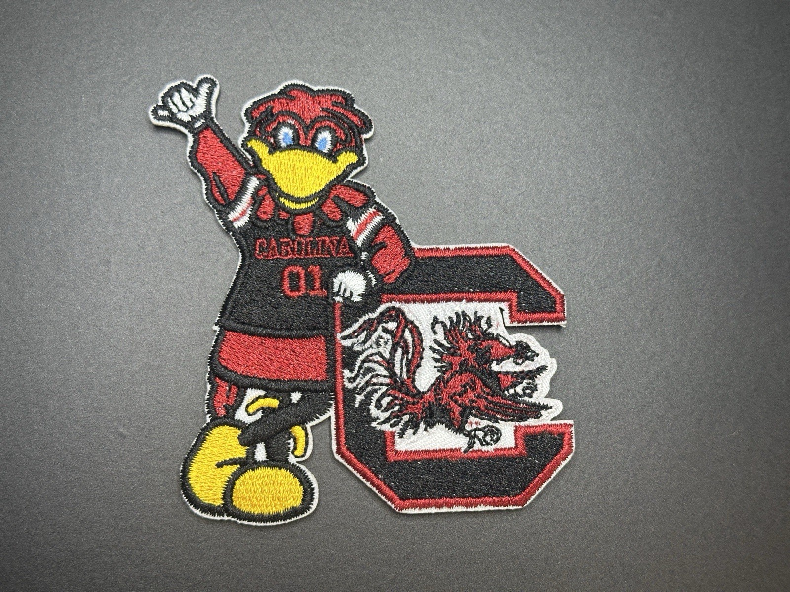 South Carolina Gamecocks Embroidered Iron On Patch
