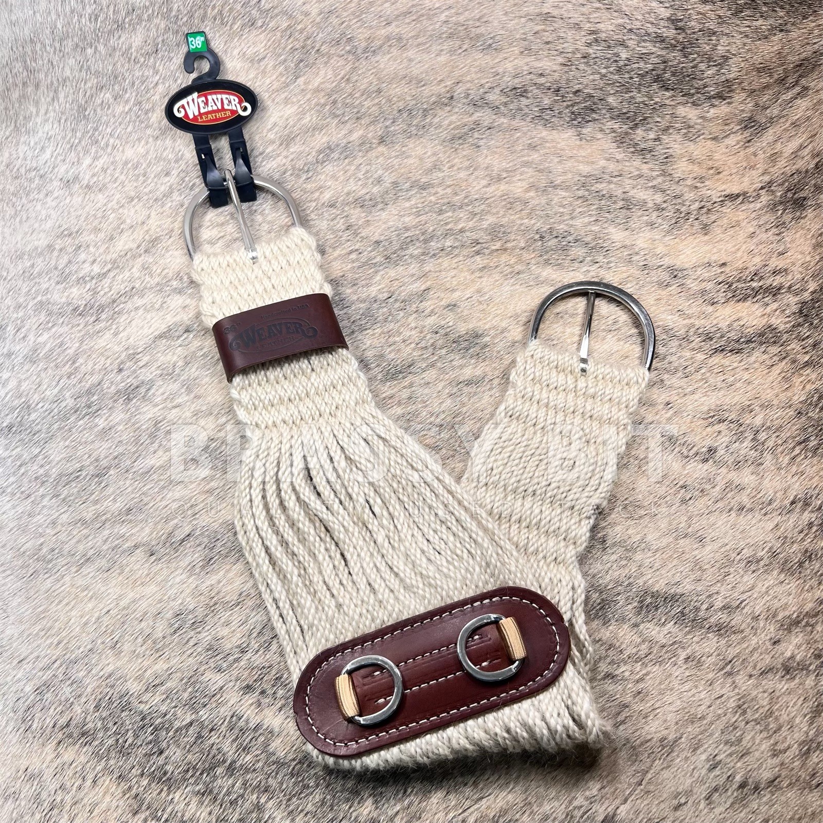 36" Weaver Mohair Roper Cinch