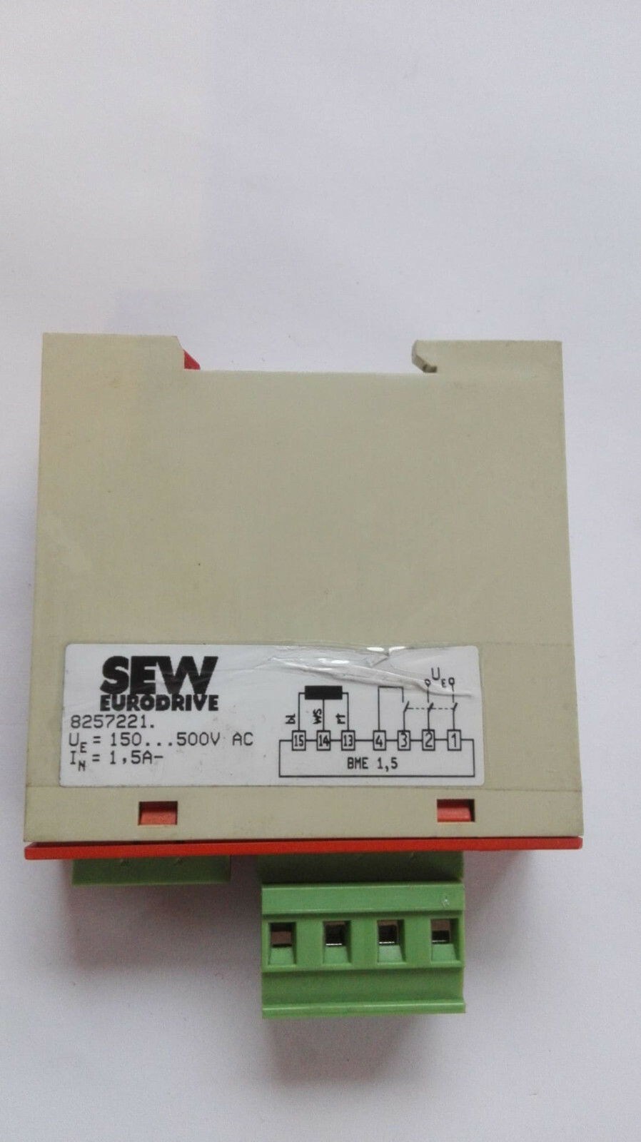 Sew 8257221 / Bme 1,5 / 150-500vac / Good Condition