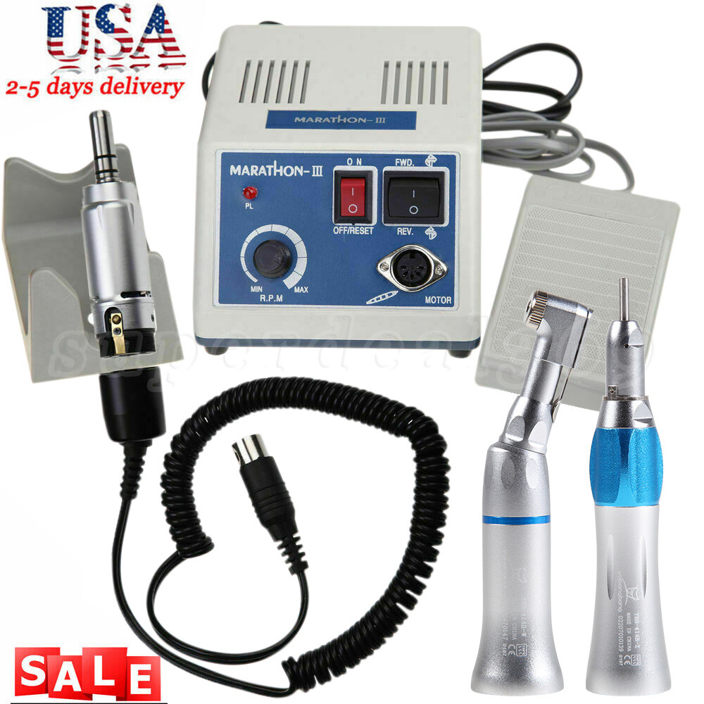 Dental Lab Marathon Electric Micromotor /Polishing Motor Handpiece E-type MX