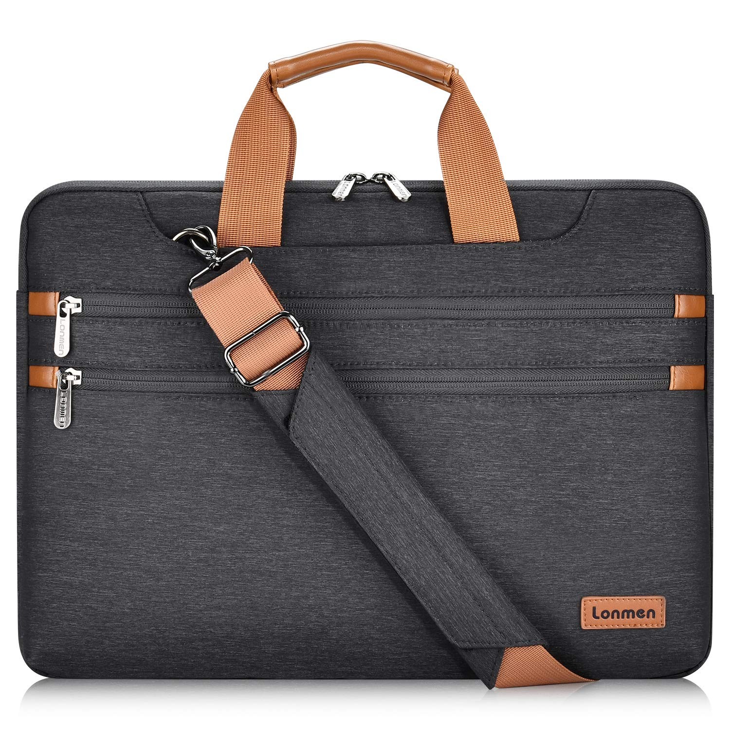 15.6 Inch Laptop Shoulder Bag,Computer Sleeve Carrying Case for Macbook/Lenov...