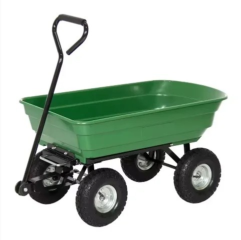 Drip Depot Heavy Duty Yard & Garden Dump Cart