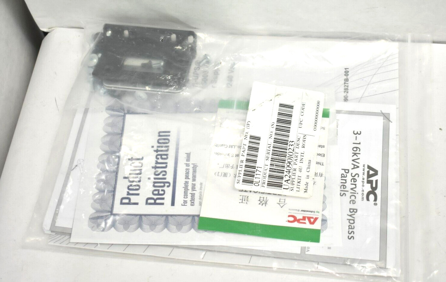 APC Professional Hook 0L1171 Supplier Hardware Pack Replacement Set Kit
