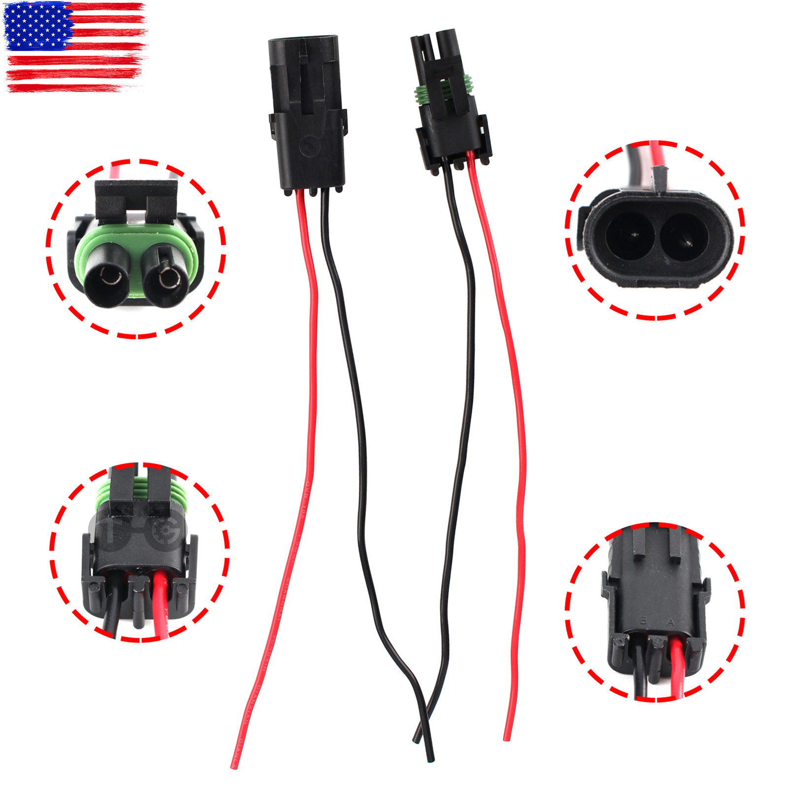 for Harmar and Outlander lifts new  MM1 Wiring Harness Electrical Connector