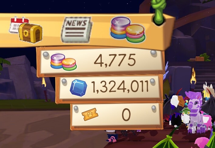 Animal Jam Play Wild 5,000 Sapphires (Read Description)
