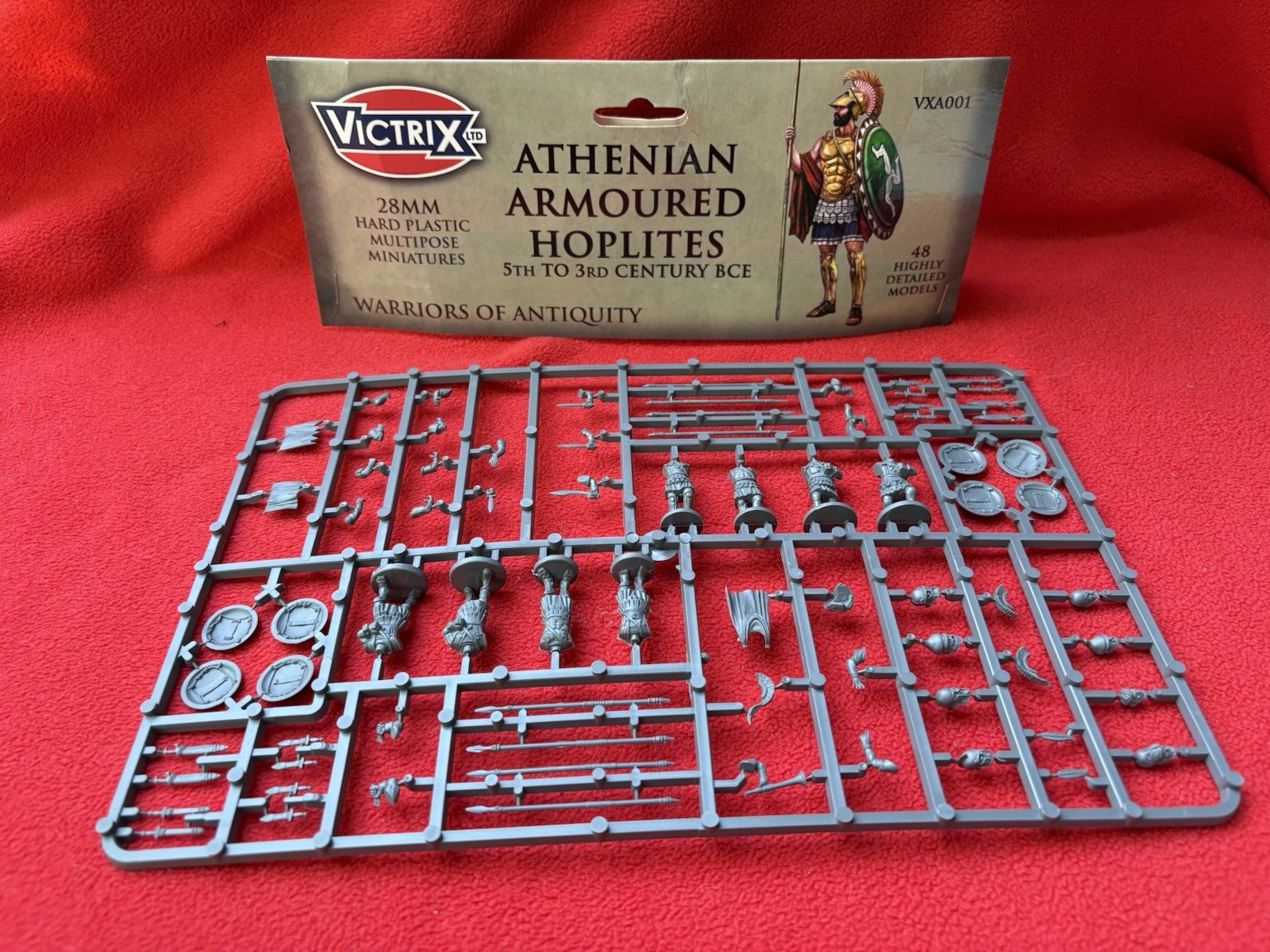 Victrix Athenian Armoured Hoplites 28mm Unpainted Miniatures VXA001 Single Sprue