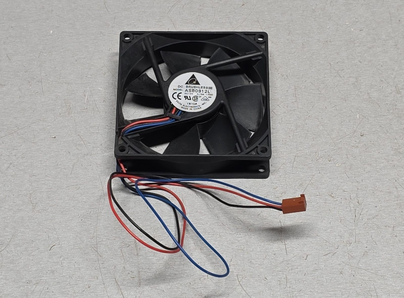 Delta ASB0912L 92mm 12V 0.15A Brushless Cooling Fan 3-Wire