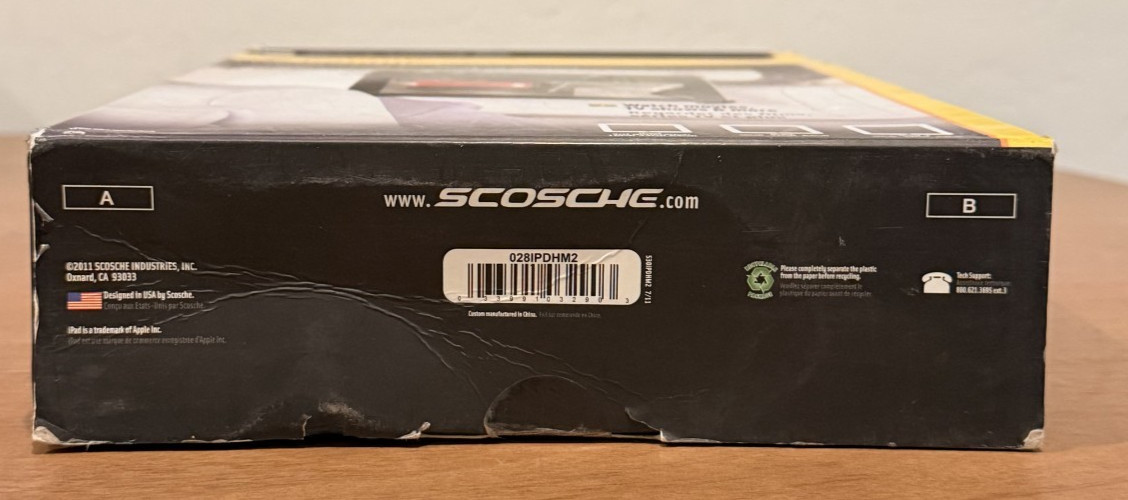 Scosche holdUP Headrest Mount for Apple iPad 1, 2, 3 or 4