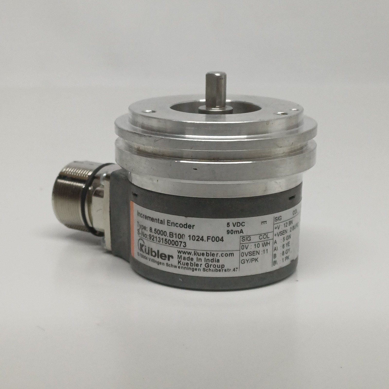 KUBLER 8.5000.B100.1024.F004 INCREMENTAL ENCODER
