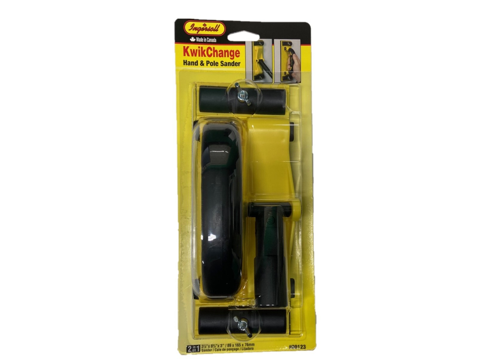 POLE SANDER w/ Handle Changeable Kwik Change Ingersoll Drywall