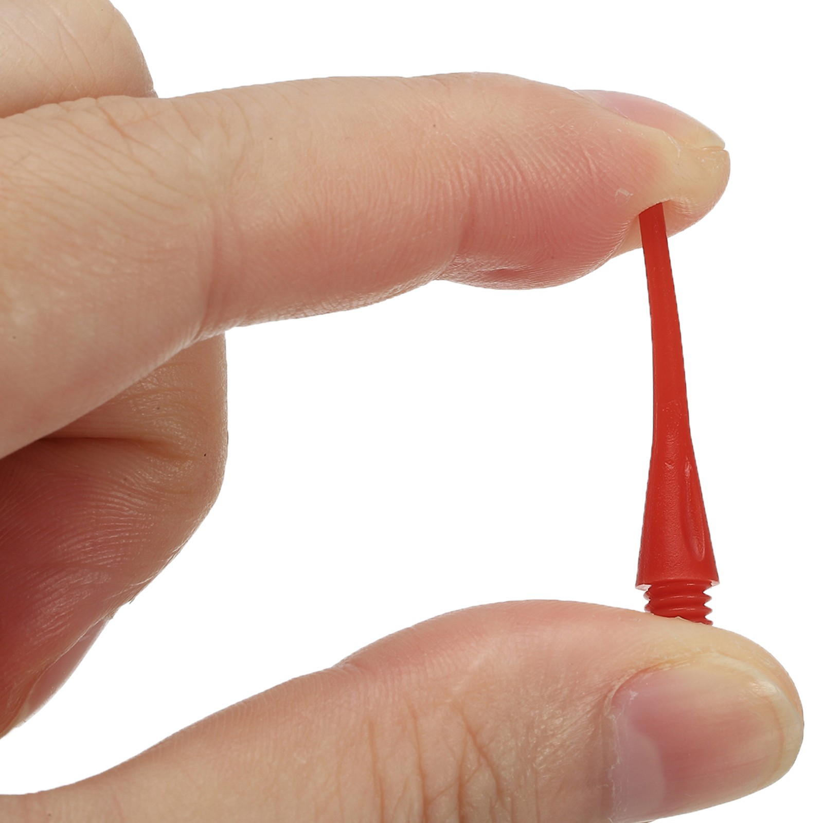 30Pcs 2BA Thread Plastic Soft Tip Dart Points Replacement Accessories, Red