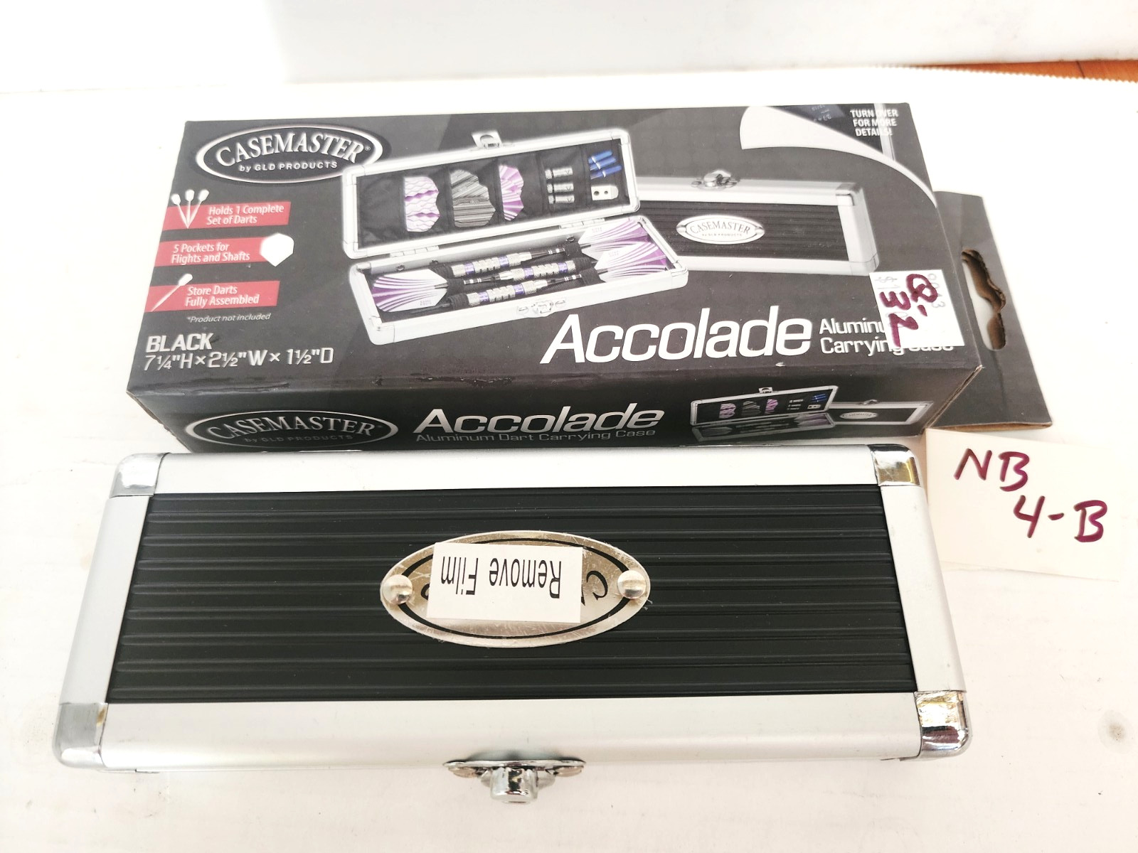 Casemaster  36-0401-01 Accolade Aluminum Dart Case