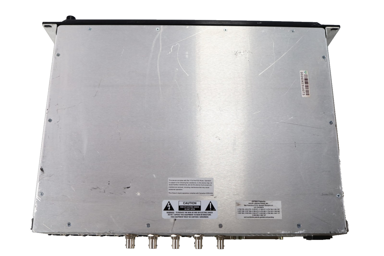 Dolby DP564 Multi-Channel Audio Decoder AES EBU