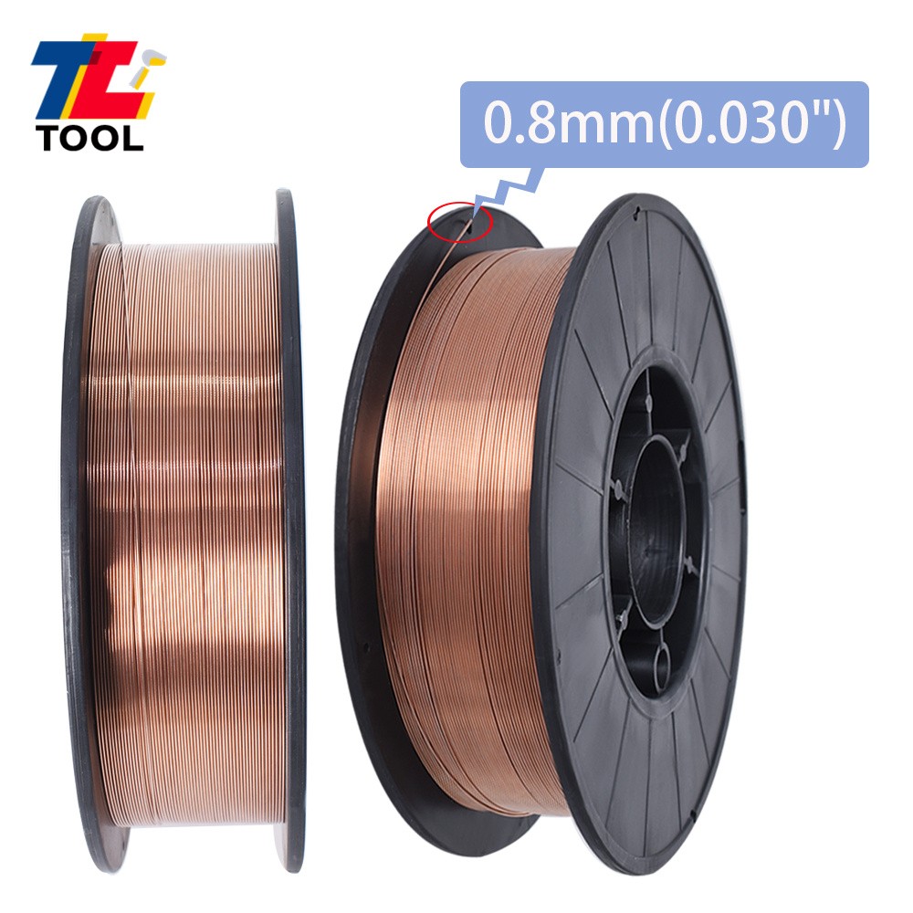 2Pcs ER70S-6 .030" (0.8mm) 10-lb Roll Wire Mild Steel MIG Welding Wire