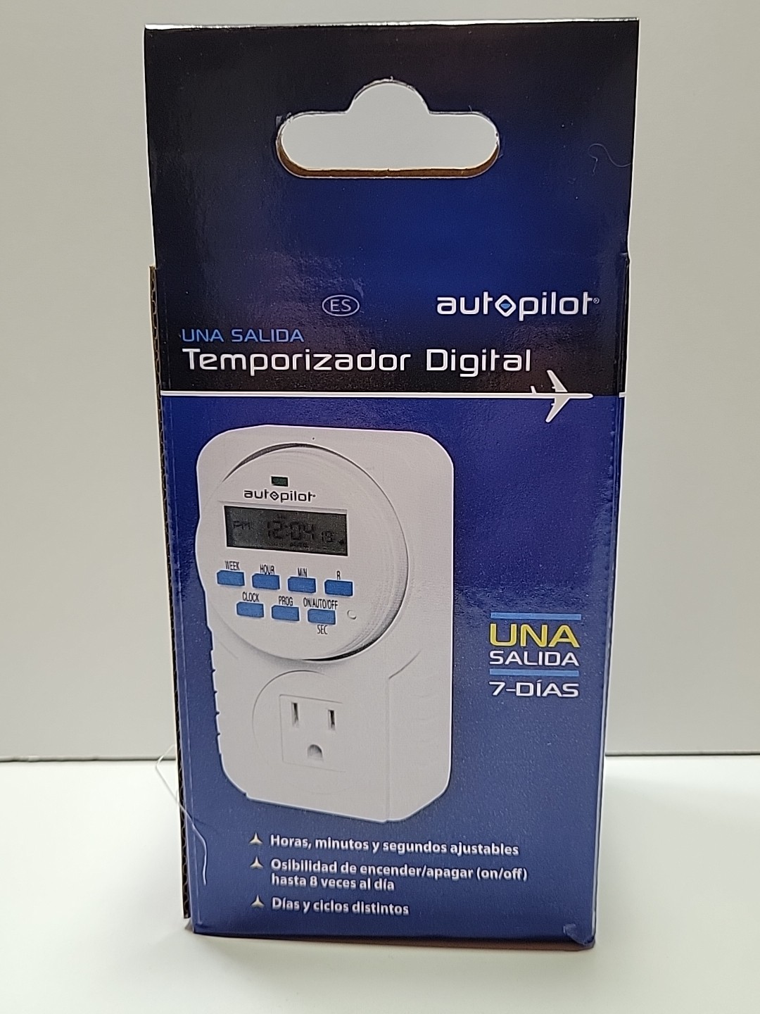 Autopilot 7-Day Single Outlet Digital Programmable Timer TM01715 1725W 15A NEW