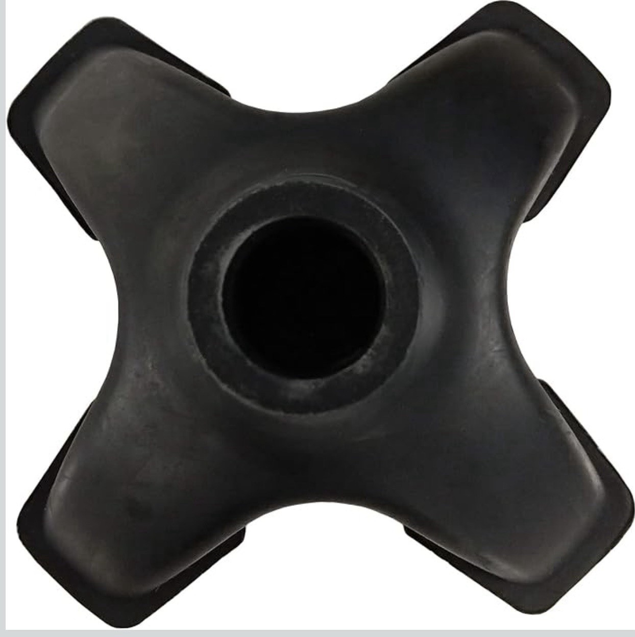 Stand Up Quadruple Cane Tip - Fits 3/4"Diameter,Enhanced Stability & Convenience