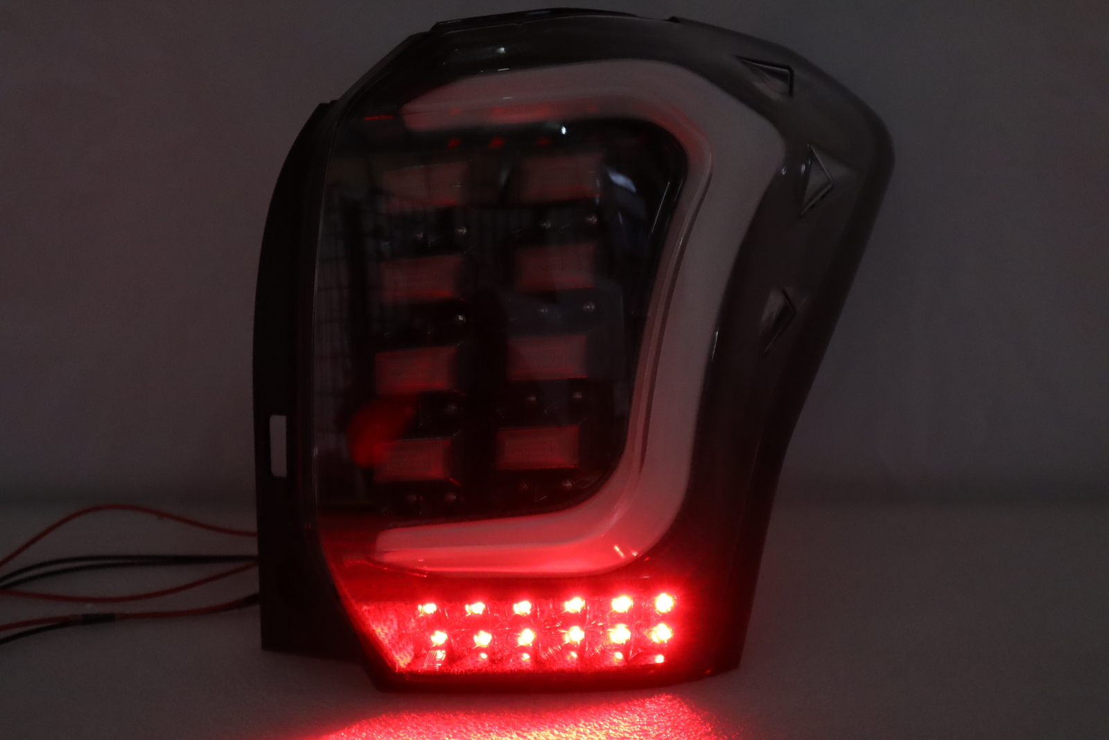 CLEAR/Black Sequential Signal LED Tail Light for~2014~15-2018 Subaru Forester SJ
