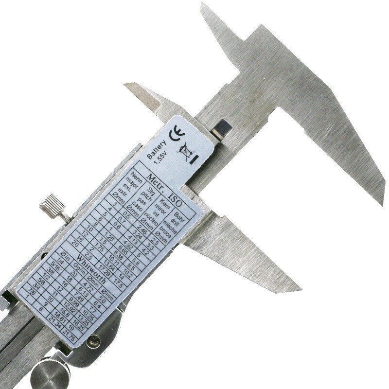 6" 150mm Digital Caliper Micrometer LCD Gauge Vernier Electronic Measuring Tool