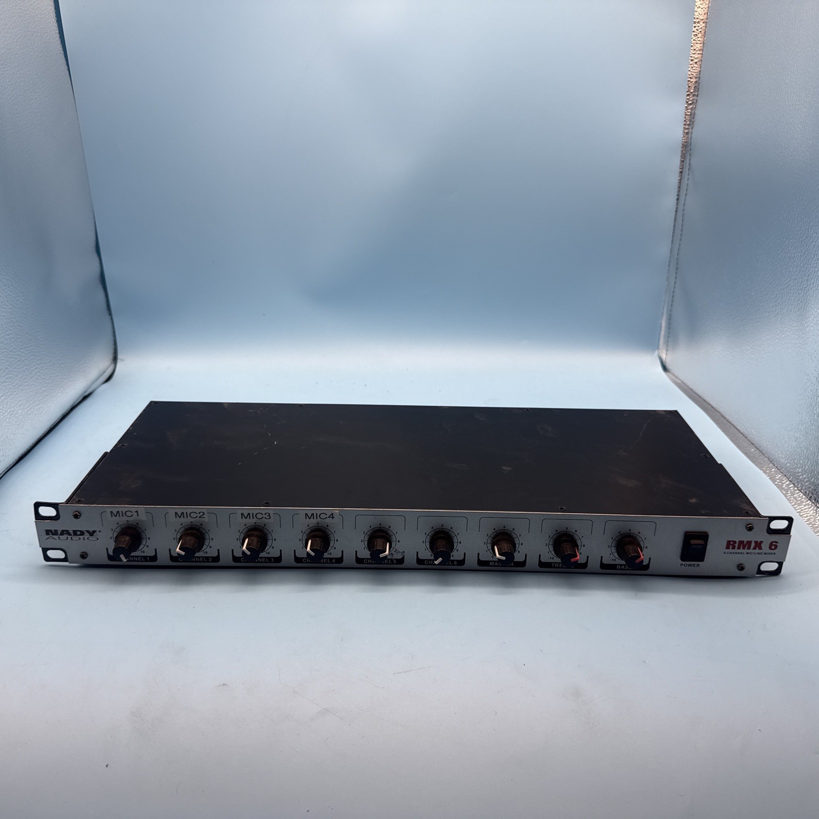 Nady Audio RMX 6RMX-6 6-Channel Rackmount Mono Microphone / Line mixer