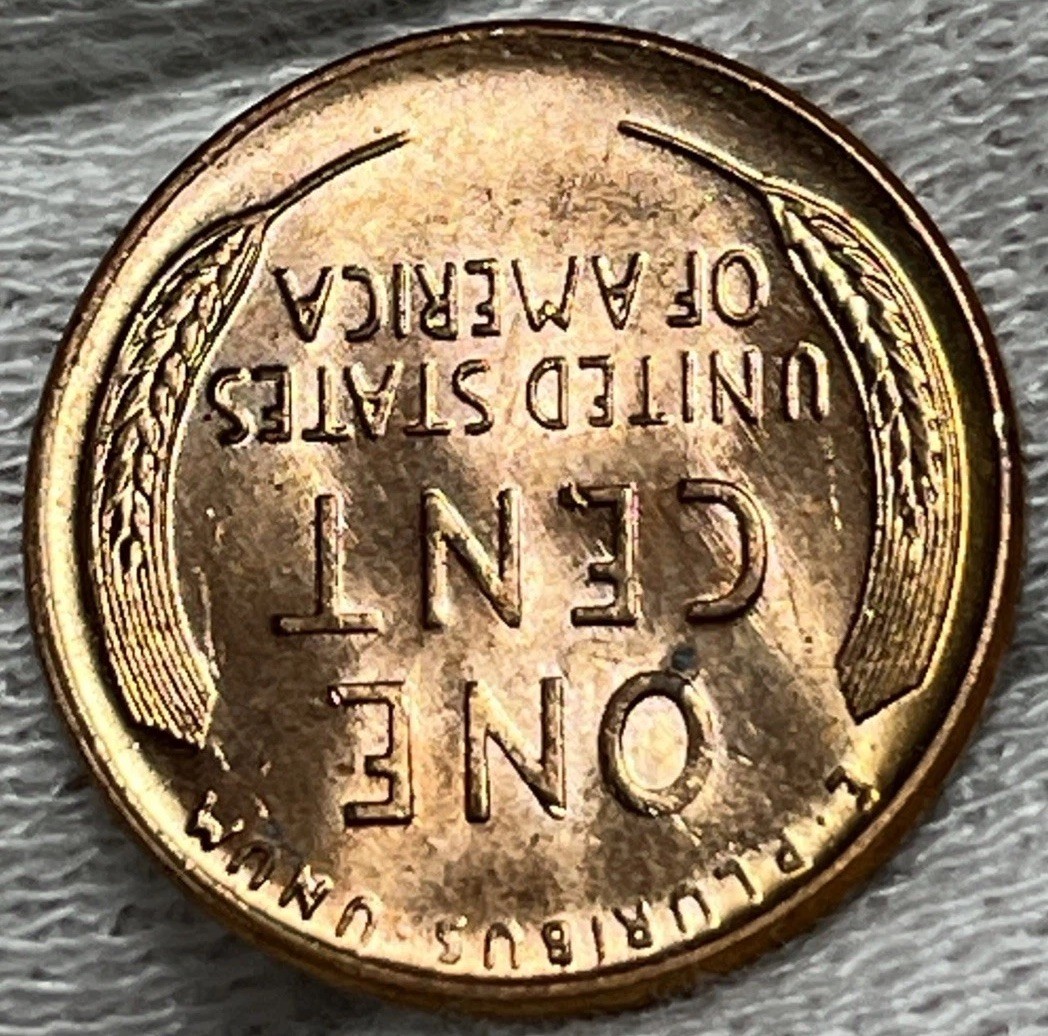 1957 D/D Wheat Penny Errors DDO Die Clash Uncirculated #1