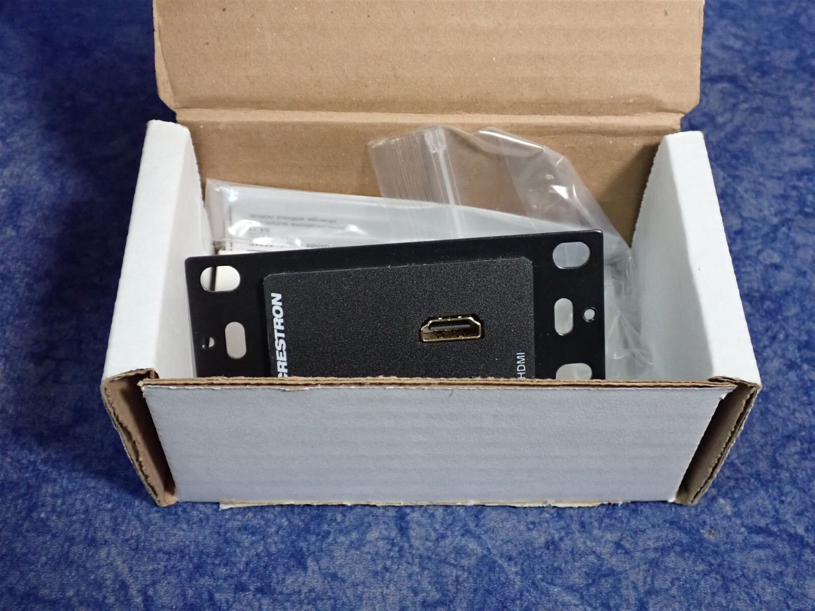 Crestron MP-WP152-B Media Presentation Wall Plate HDMI, Black (G66)