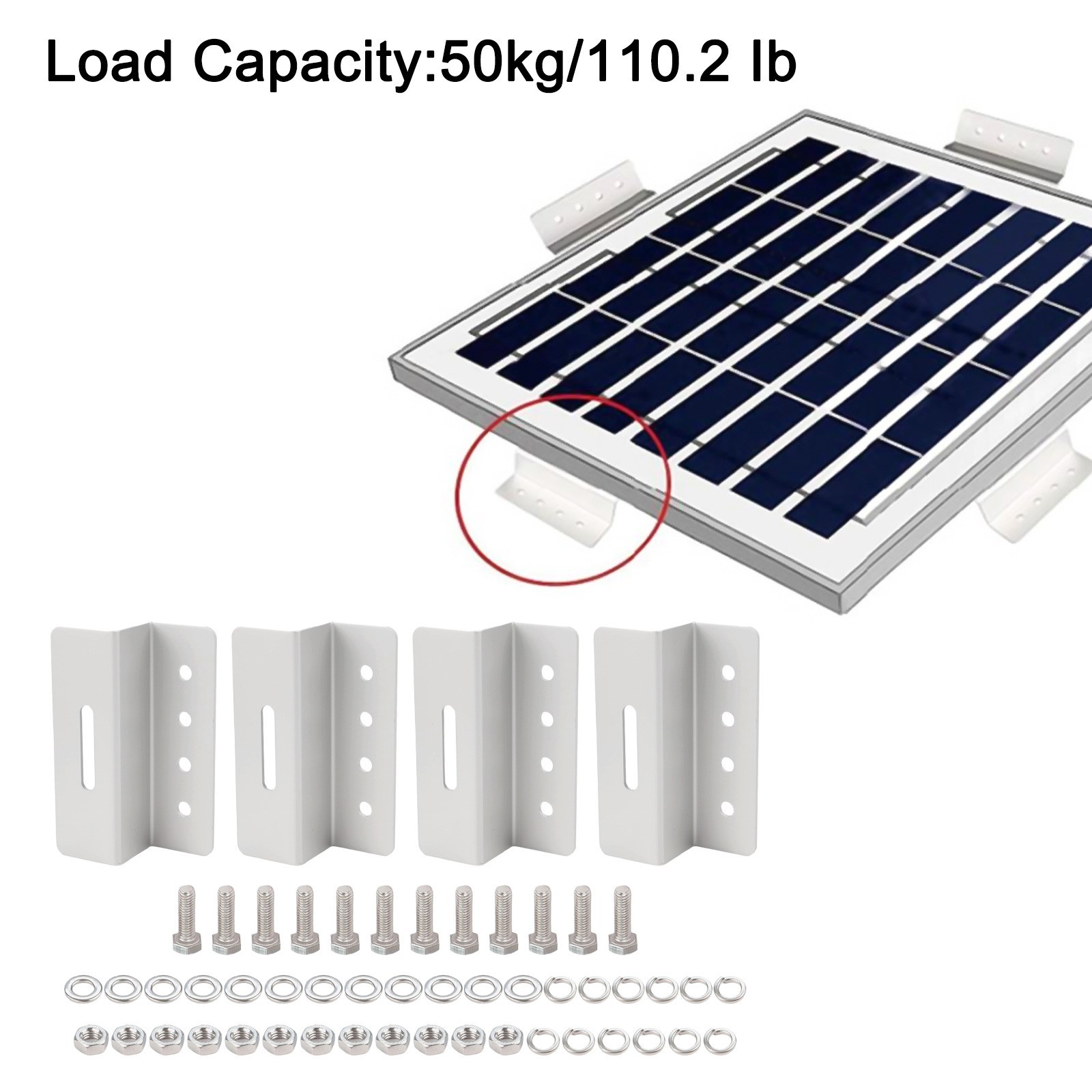 Aluminum Z Brackets Easy Installation Brackets Lightweight Mounting Solution