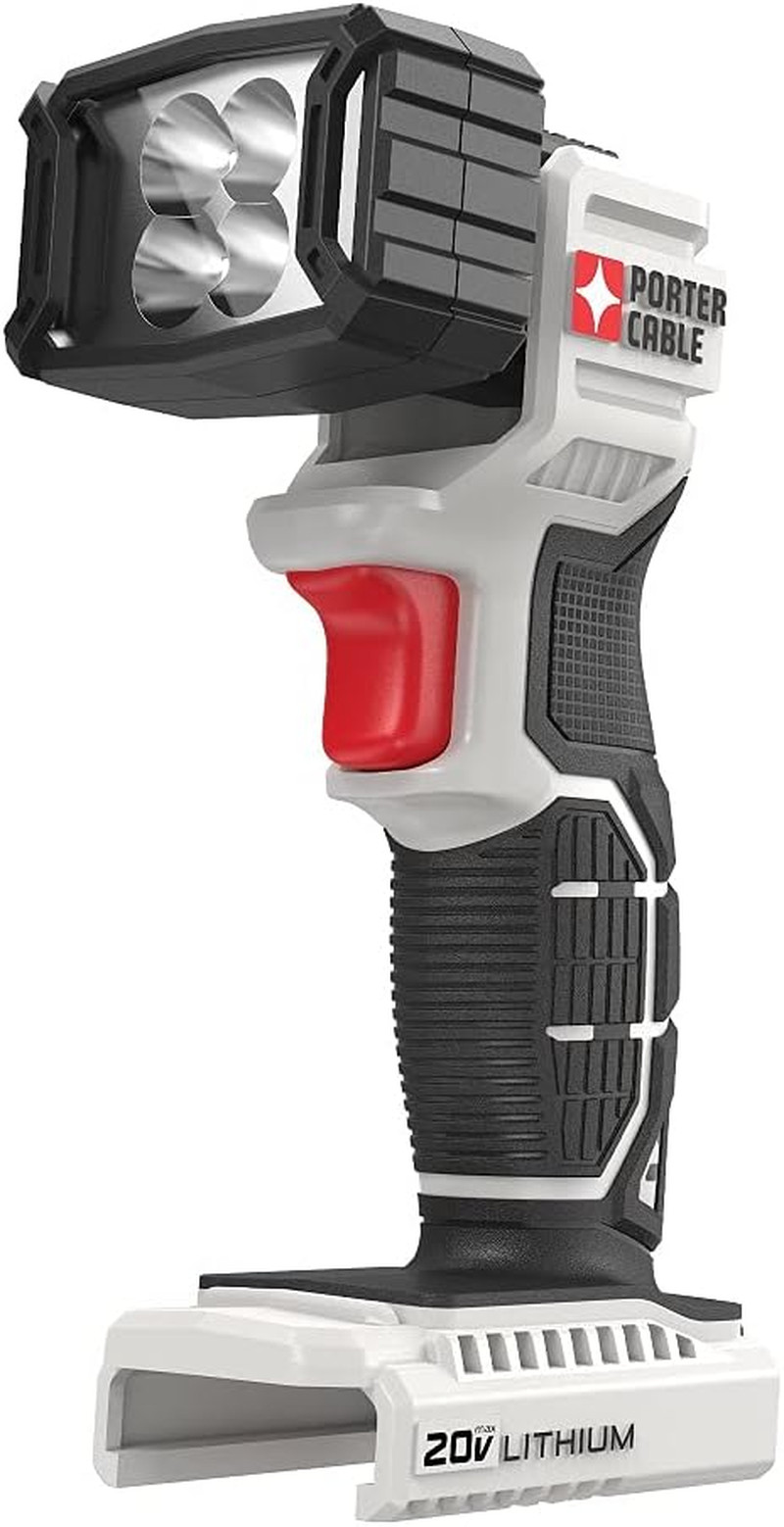 20V MAX LED Work Light, Black, 7.34 Inch.