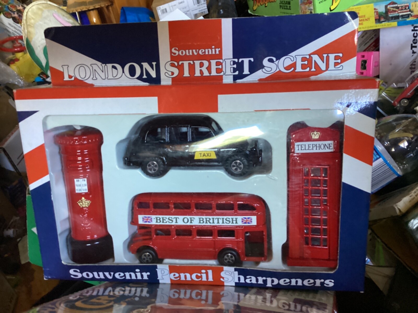 Souvenir London Street Scene Pencil Sharpeners