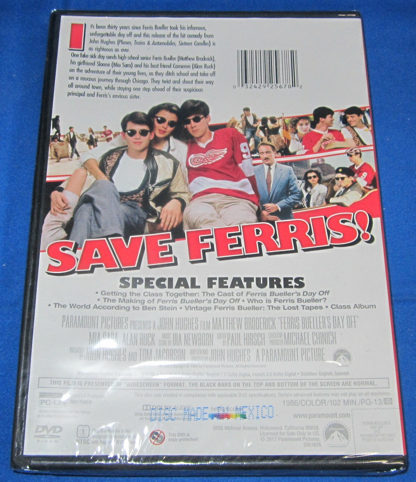 Ferris Bueller's Day Off (DVD) .. sealed new
