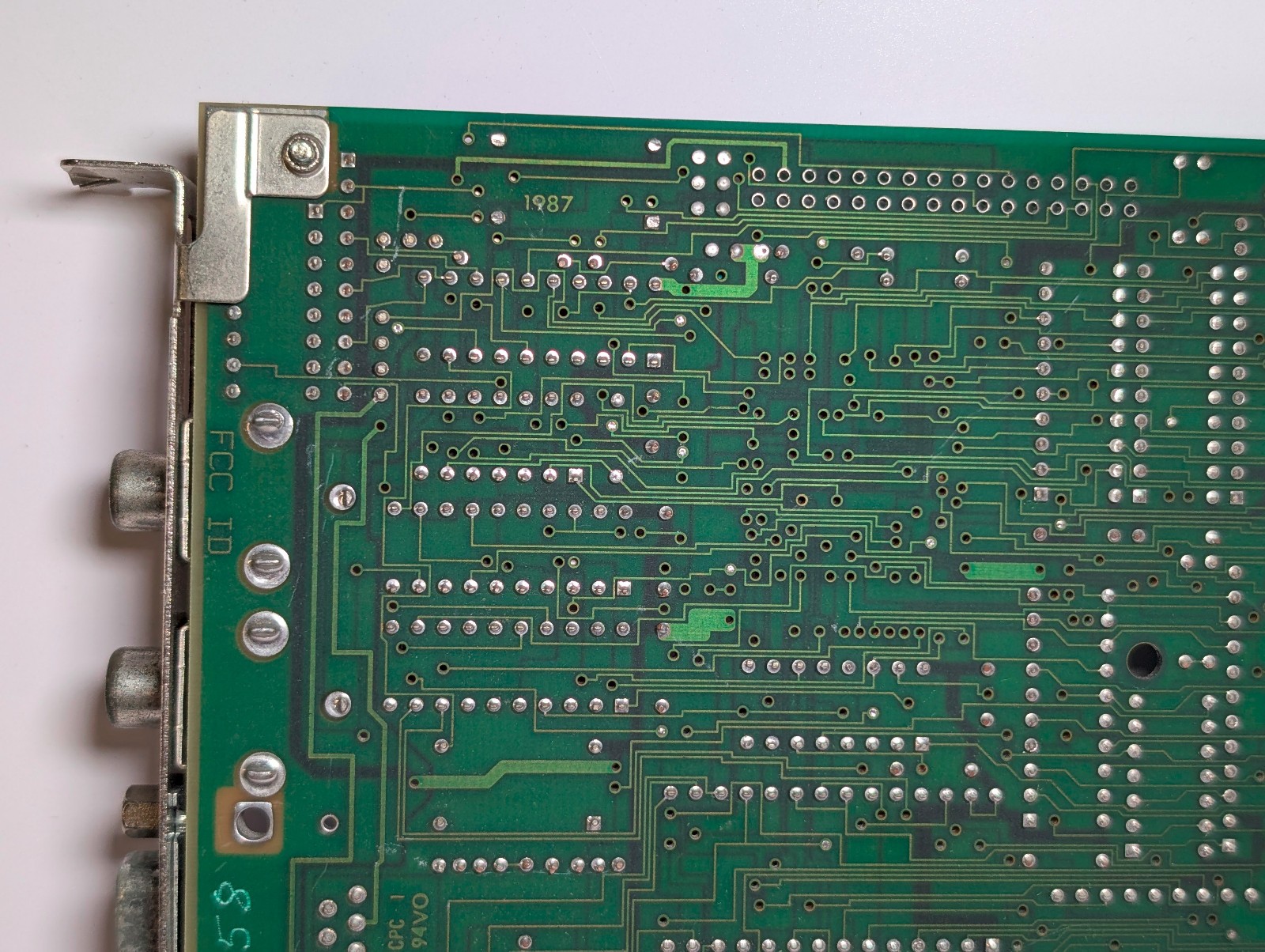 NSI Logic EVC-315S EGA card; 256 KB; ISA 8-bit; untested