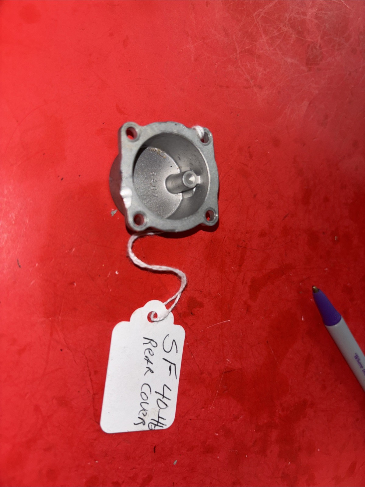 OS 61 FSR   REAR COVER ASSY COMPLETE WITH GASKET USED