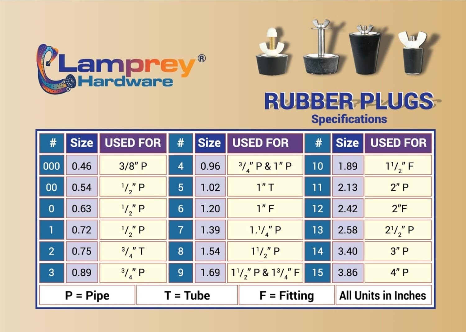 Winter Plug Expanding for 4 inch Pipes - 1