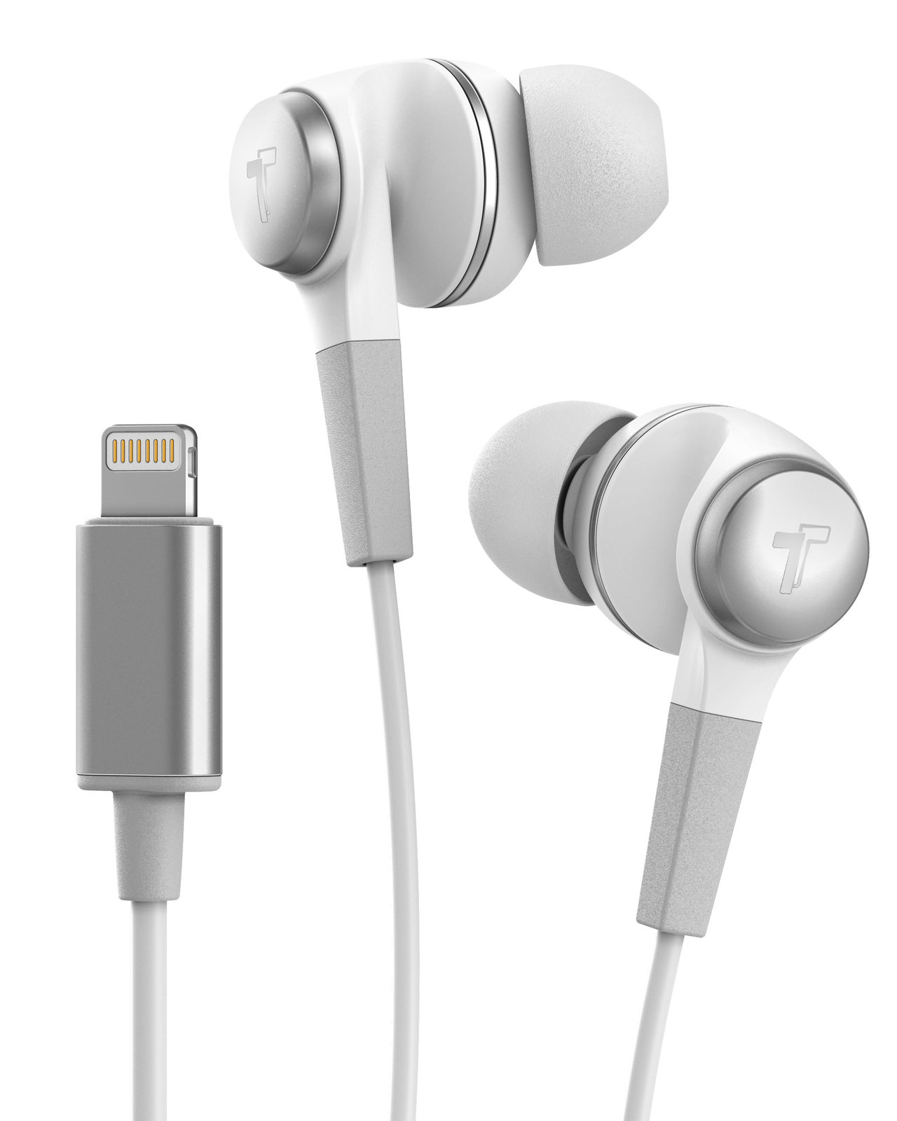 iPhone Headphones for iPhone Earphones Apple Certified Lightning Earbuds w Mic