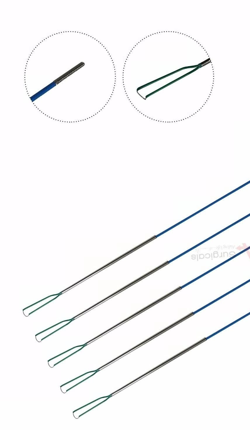 4A WOLF TYPE CUTTING LOOP SINGLE STEM 24Fr MONOPOLAR PACK OF 10