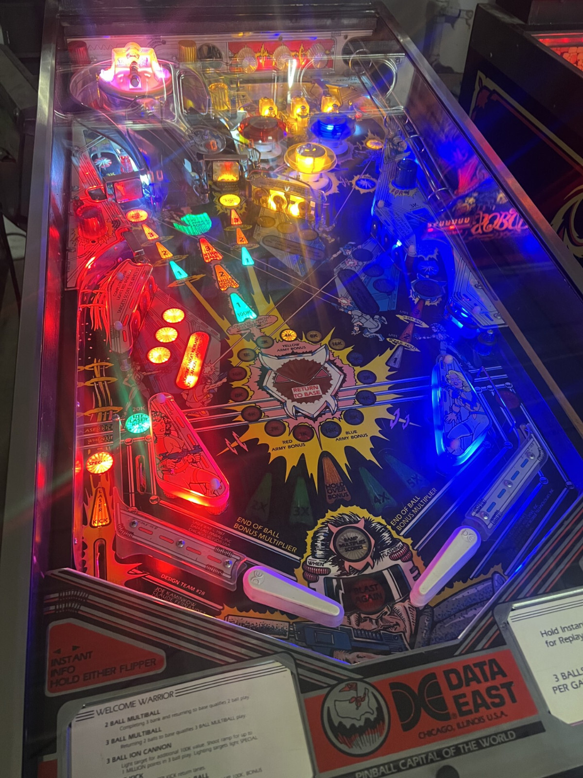 LASER WARS Complete LED Lighting Kit custom SUPER BRIGHT PINBALL LED KIT