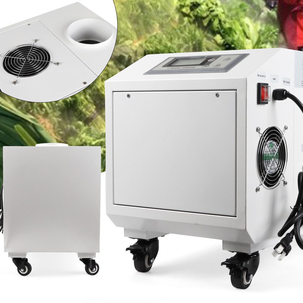 Cool Fog Maker Machine Ultrasonic Humidifier Commercial Industrial Continuous