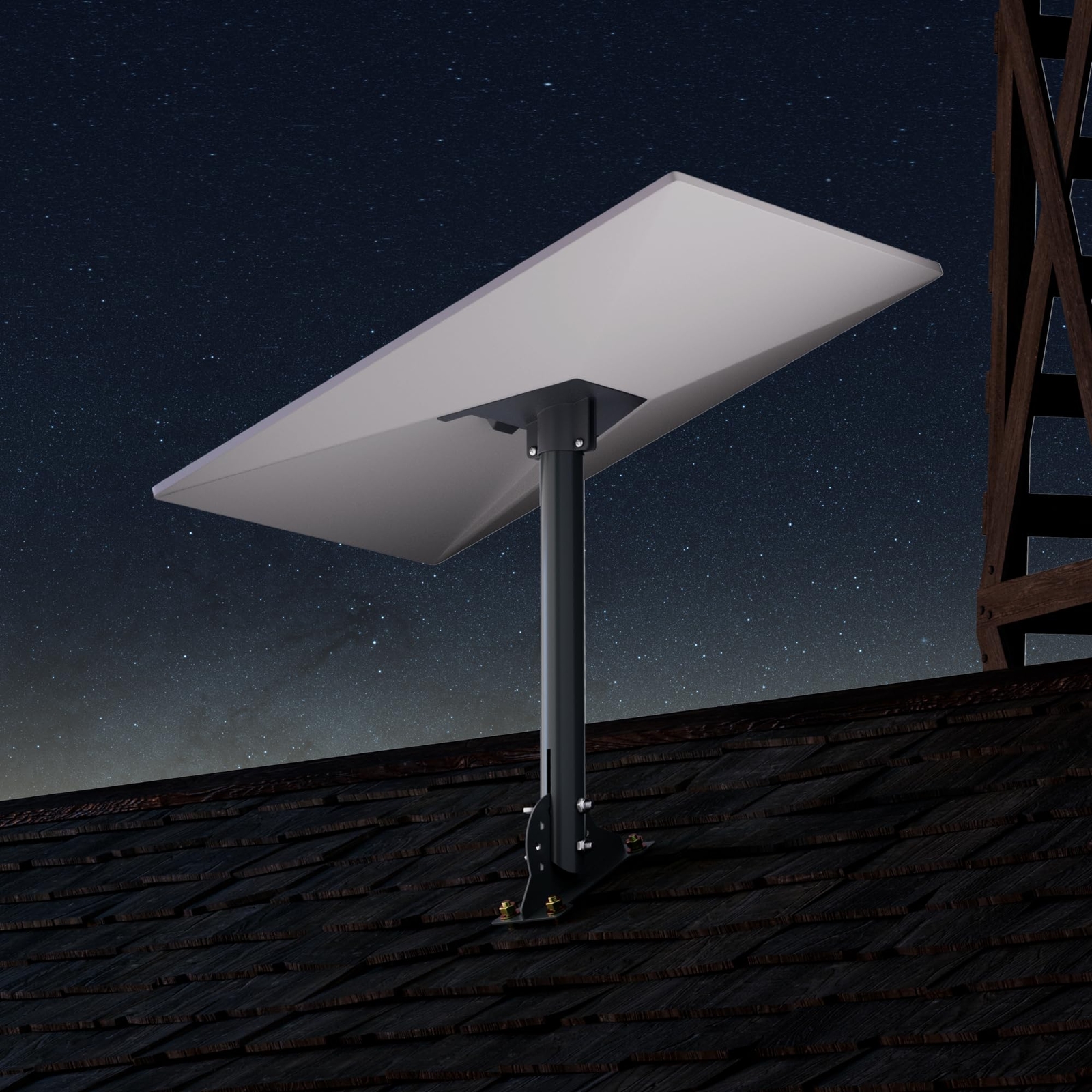 for Starlink Gen 3 Mount Kit Pivot Roof Mount for Starlink Gen 3 Adjustable P...