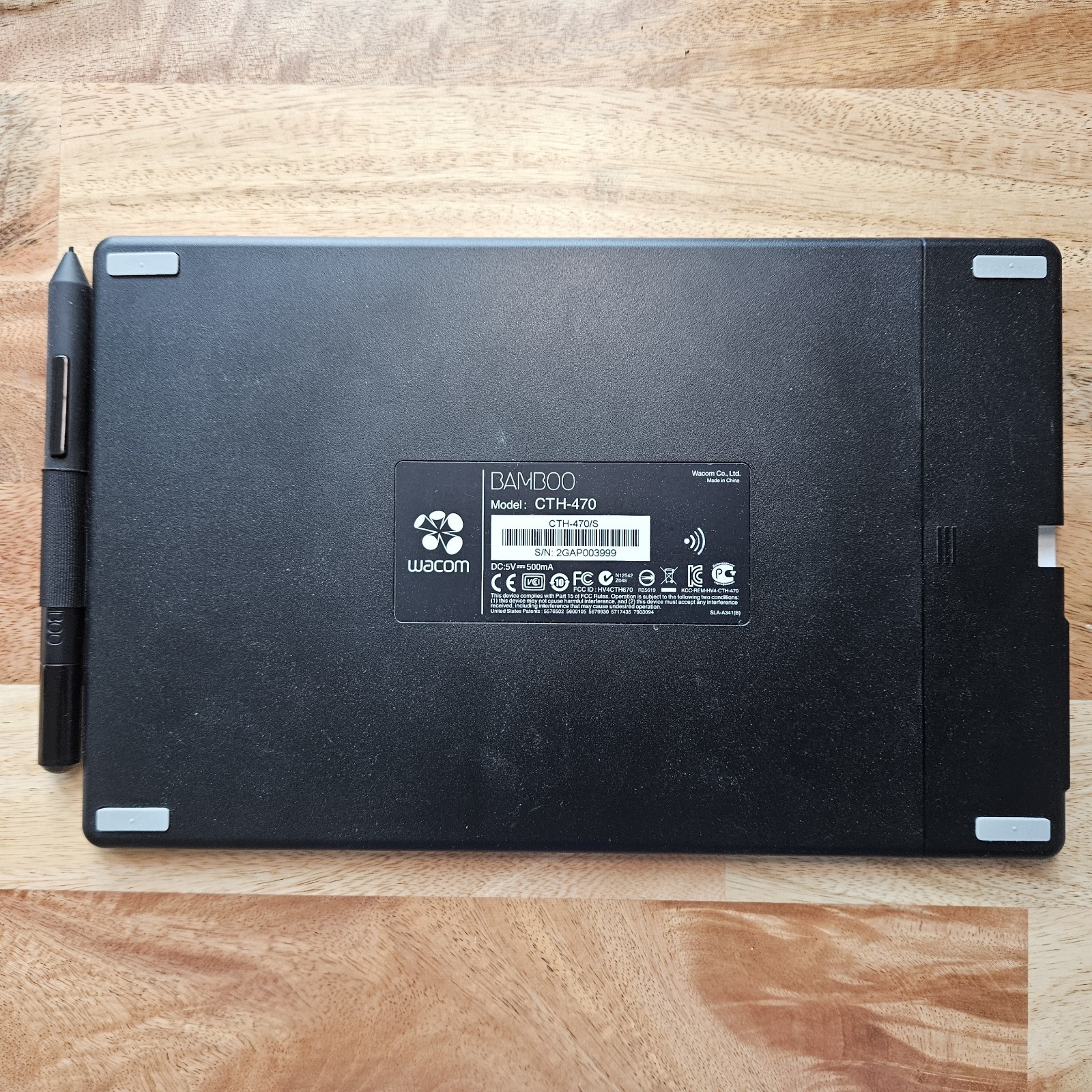 Wacom Bamboo Capture Pen and Touch Tablet CTH-470