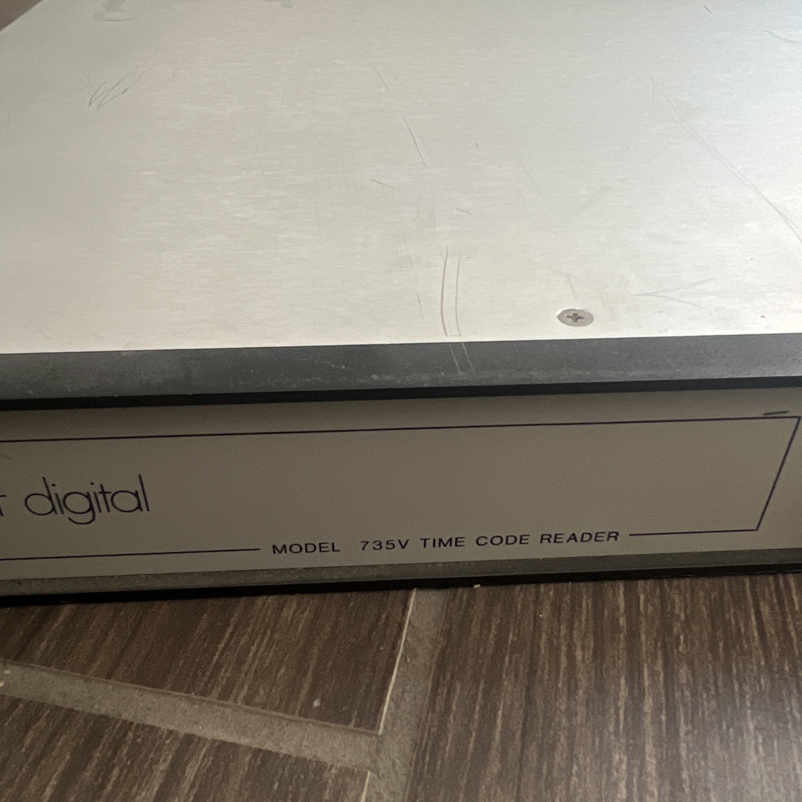 Cipher Digital Time Code Reader 735V Audio Video Equipment