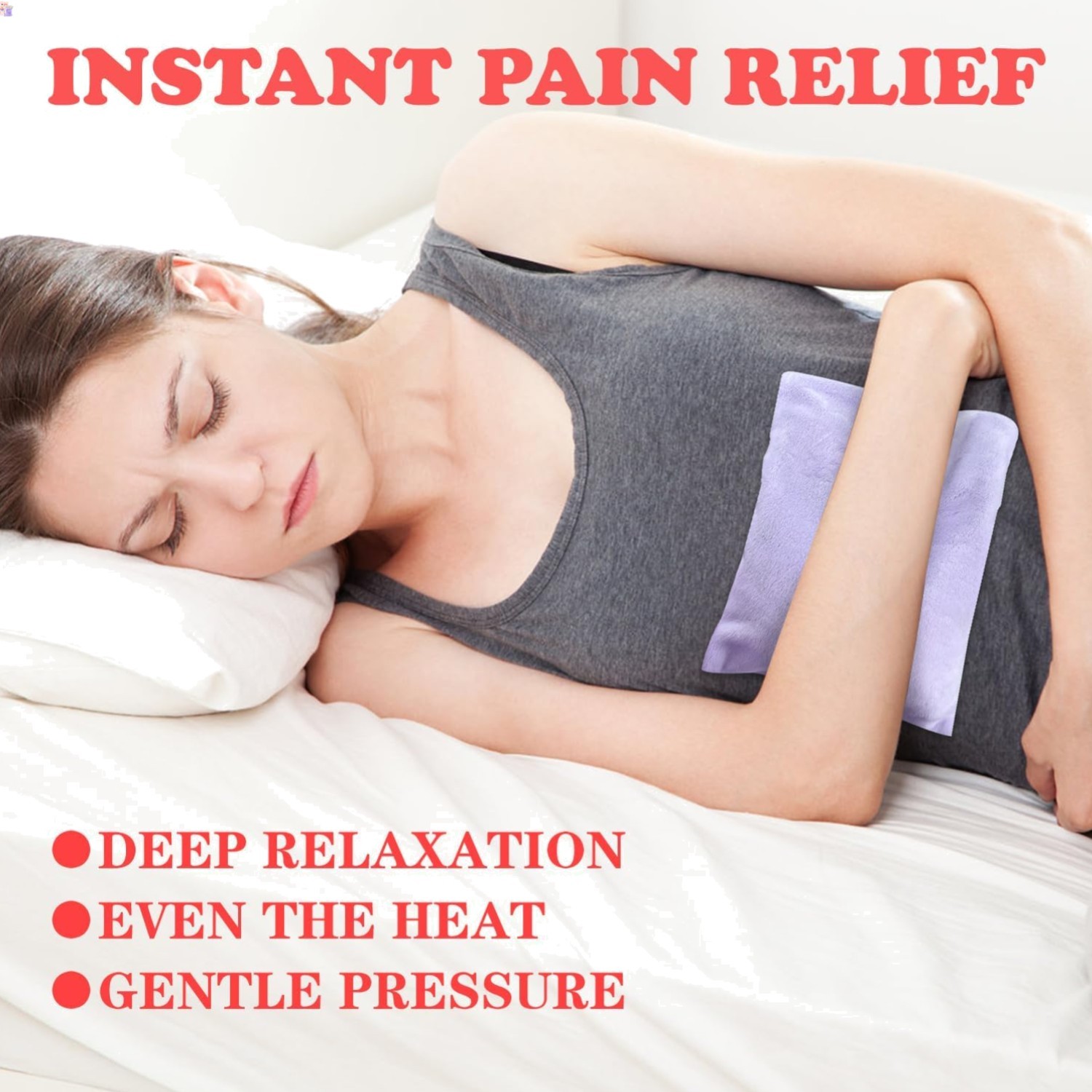 Heating Pad Microwavable, Hot Pad Microwave, Pain Relief Hot Pack, Baby Colic...