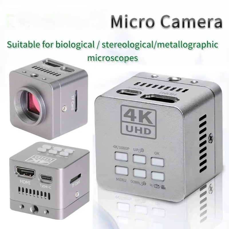 4K UHD USB HDMI Digital Microscope Eyepiece Camera 41MP Electronic Camera